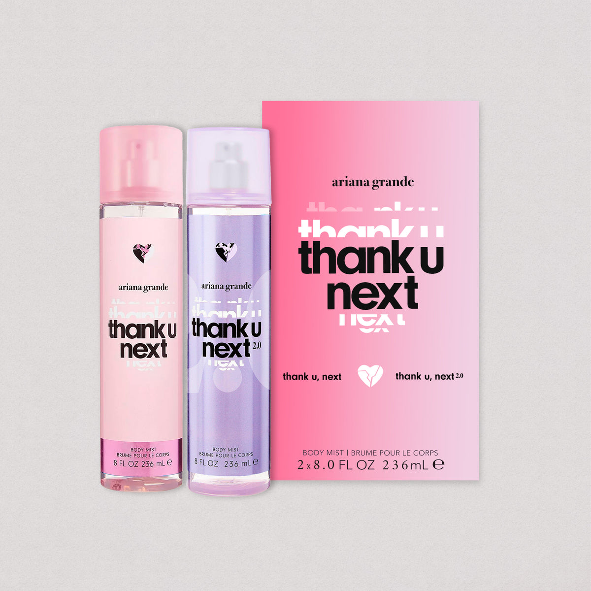 Ariana Grande - Thank U Next + Thank U Next 2.0 (Body Mist Duo)