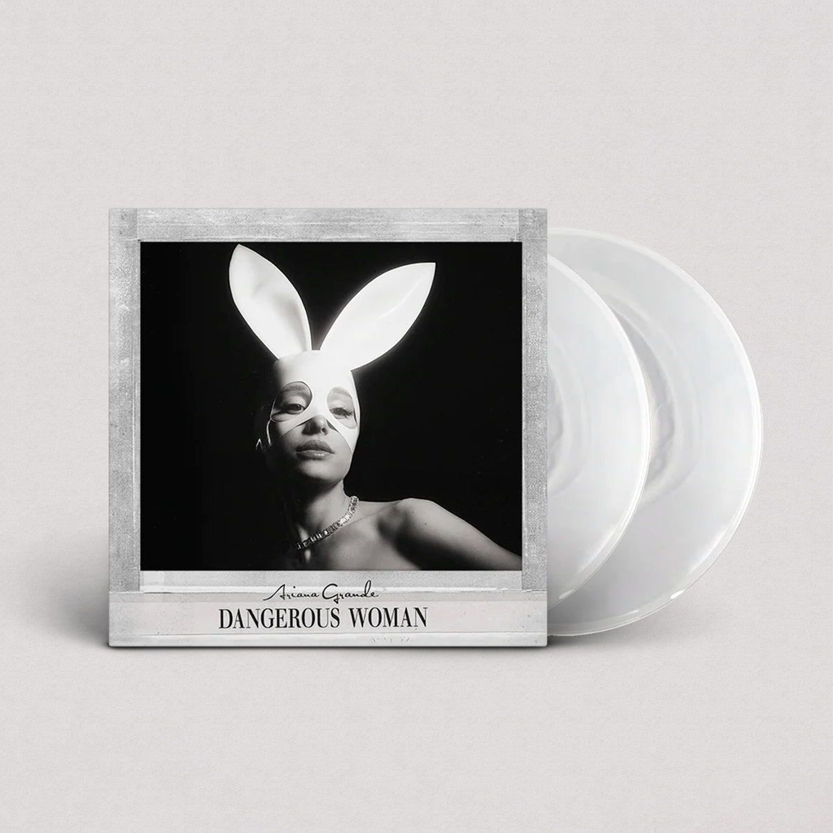 Ariana Grande - Dangerous Woman "Tenth Anniversary Edition" (White and Clear, Vinilo 2'LP)