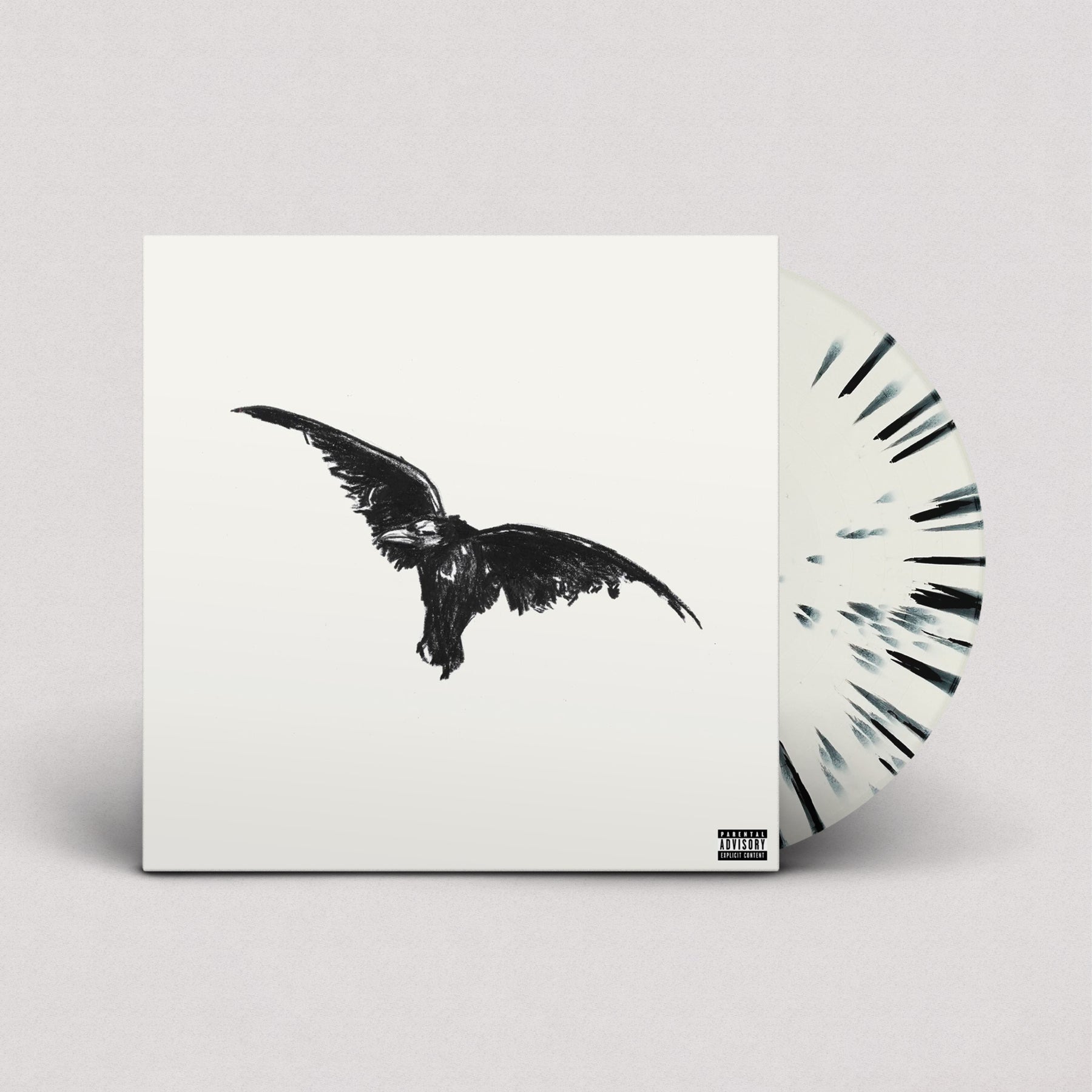 Conan Gray - Kid Krow "Decomposed" (5 Year Anniversary) (Black & White Splatter, Vinilo)