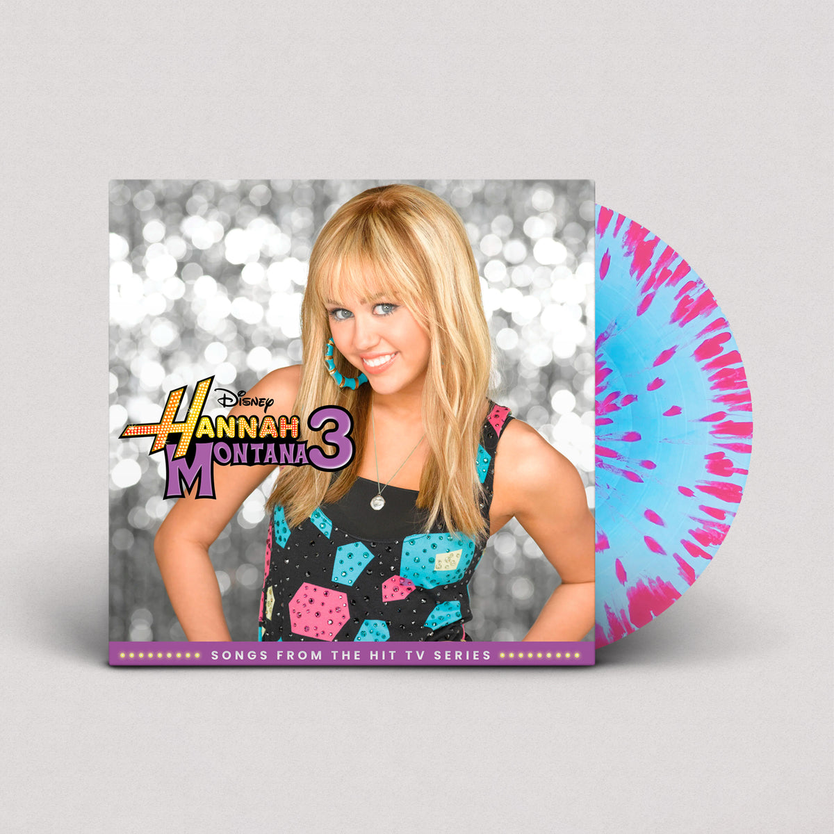 Hannah Montana - Hannah Montana 3 (Pretty In Pink Splatter, Vinilo)
