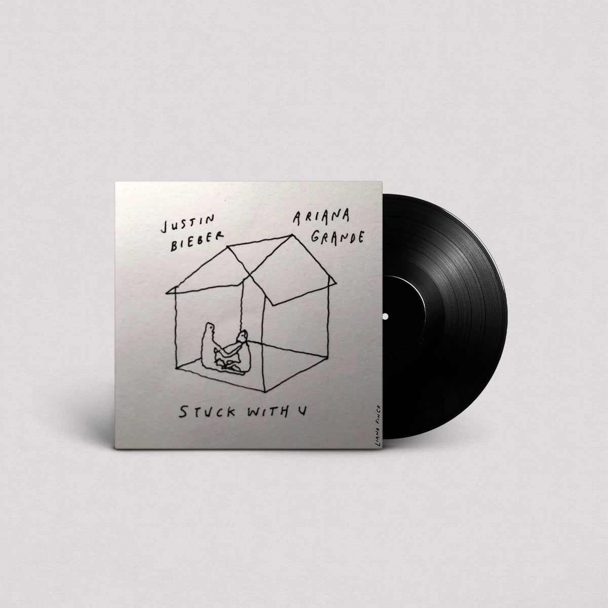 Justin Bieber & Ariana Grande - Stuck With U (Vinilo 7')