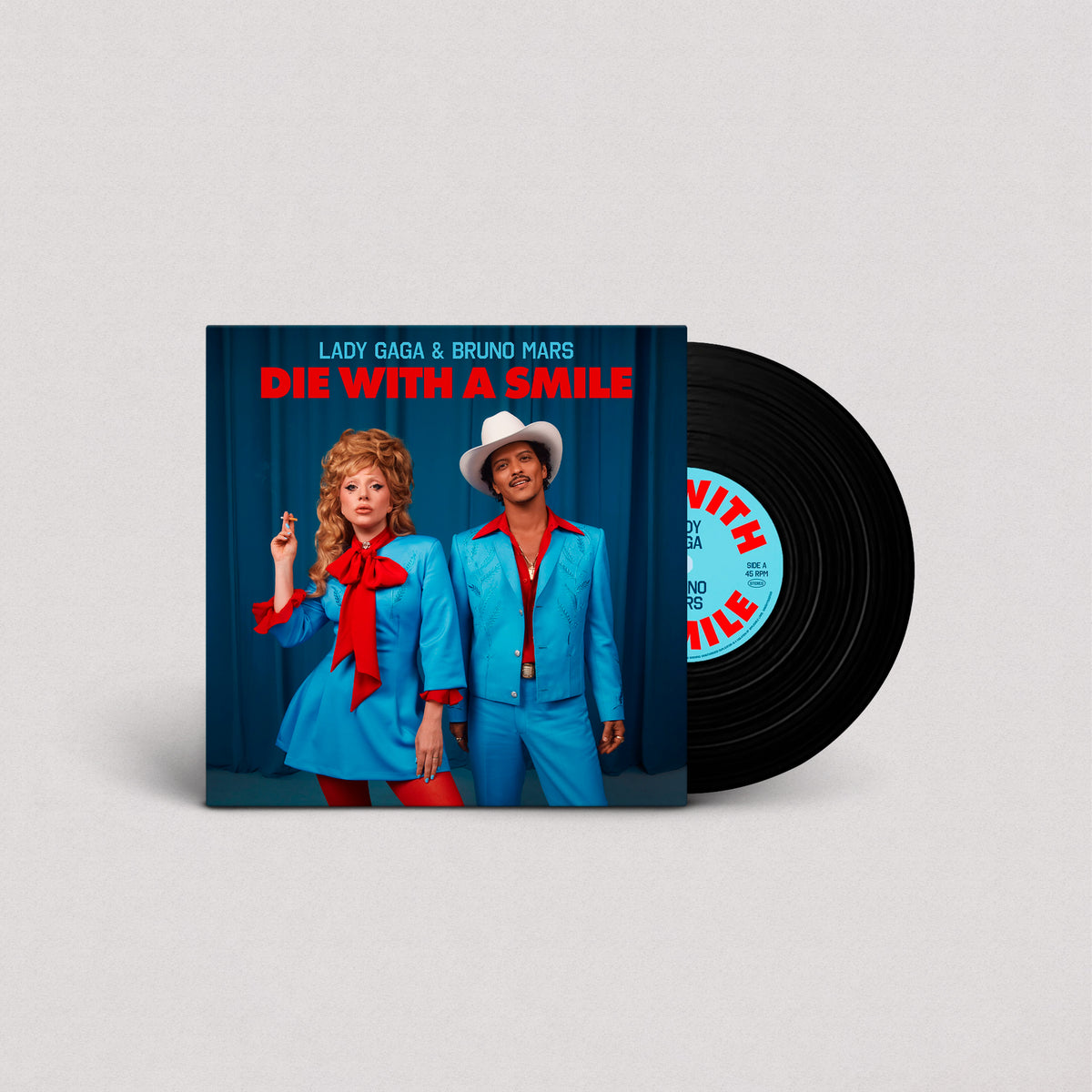 Lady Gaga & Bruno Mars - Die With A Smile (Vinilo 7')