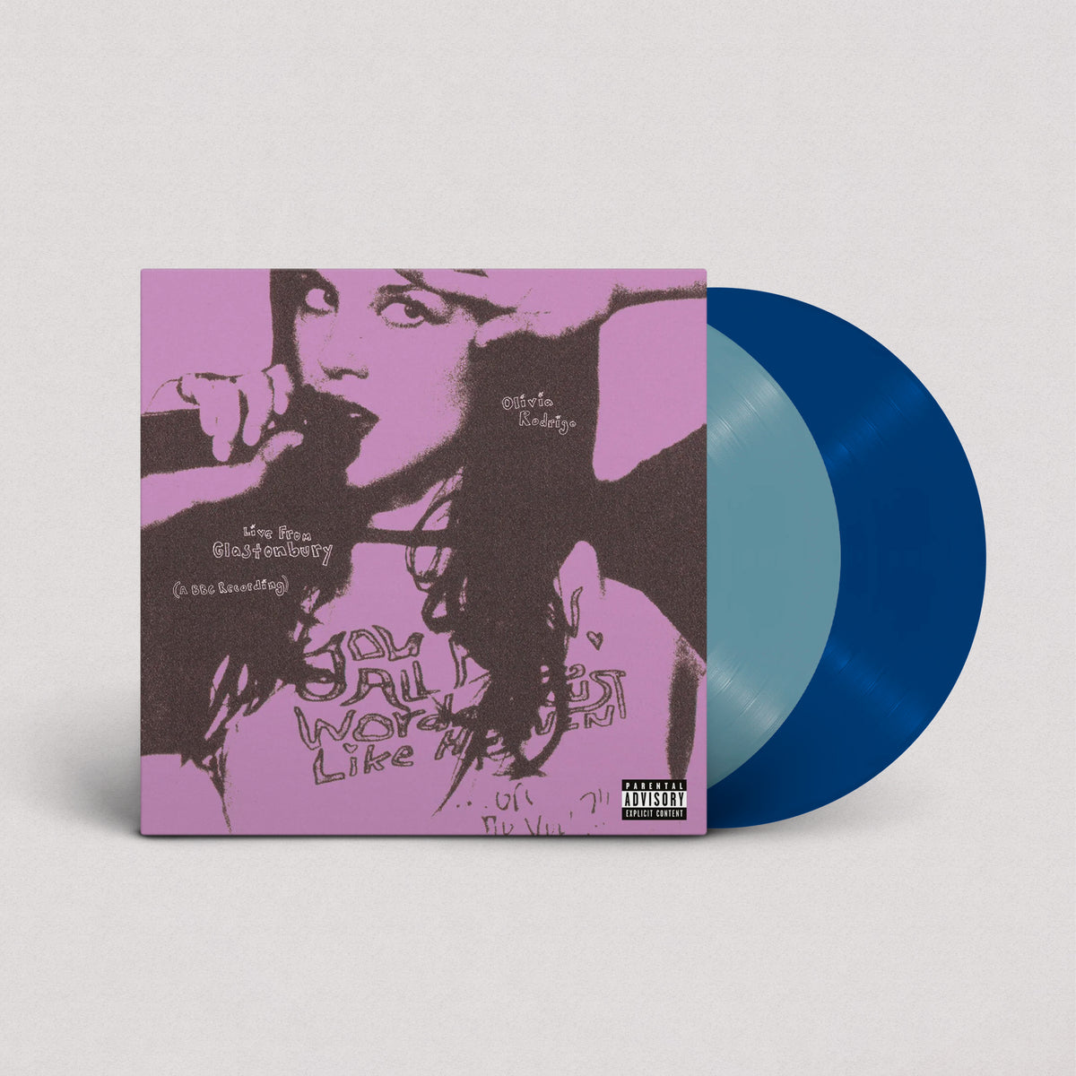 Olivia Rodrigo - Live From Glastonbury (A BBC Recording) (Light Blue Cobalt, Vinilo 2'LP)