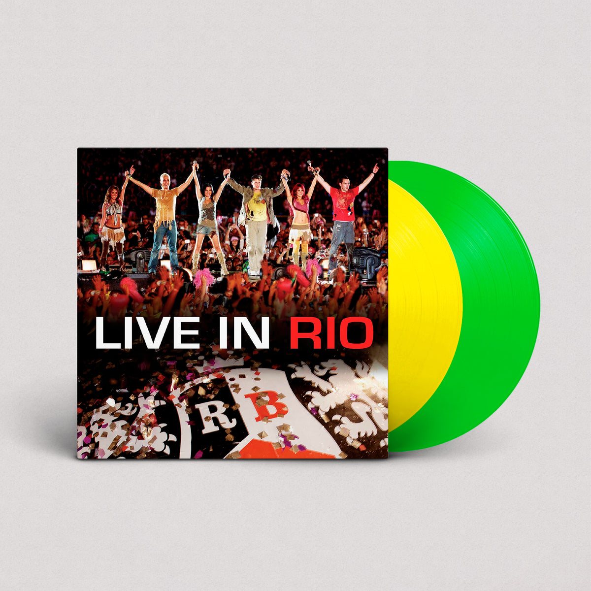 RBD - Live In Rio (20th Anniversary Edition) (Green & Yellow, Vinilo 2'LP)