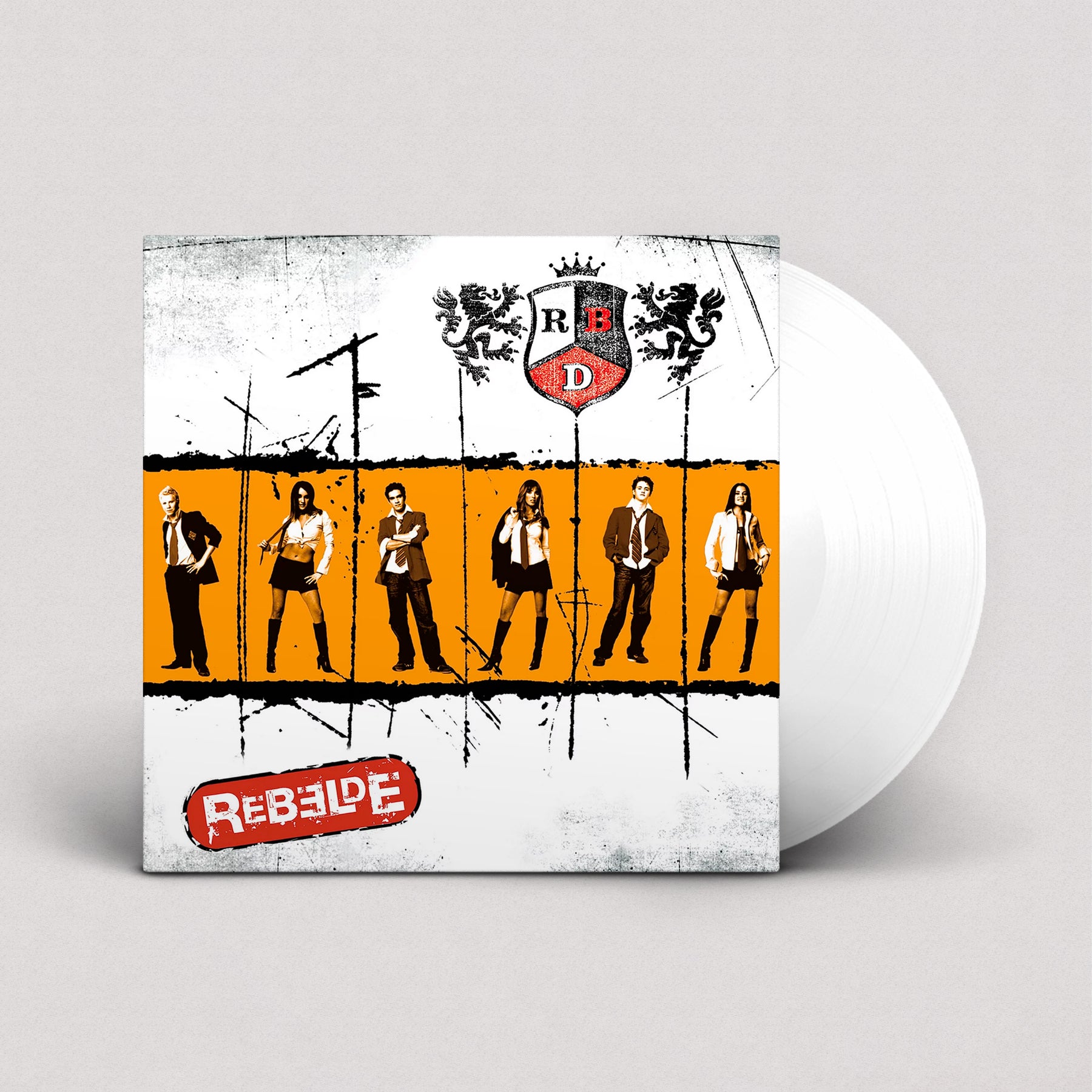 RBD - Rebelde (White, Vinilo)