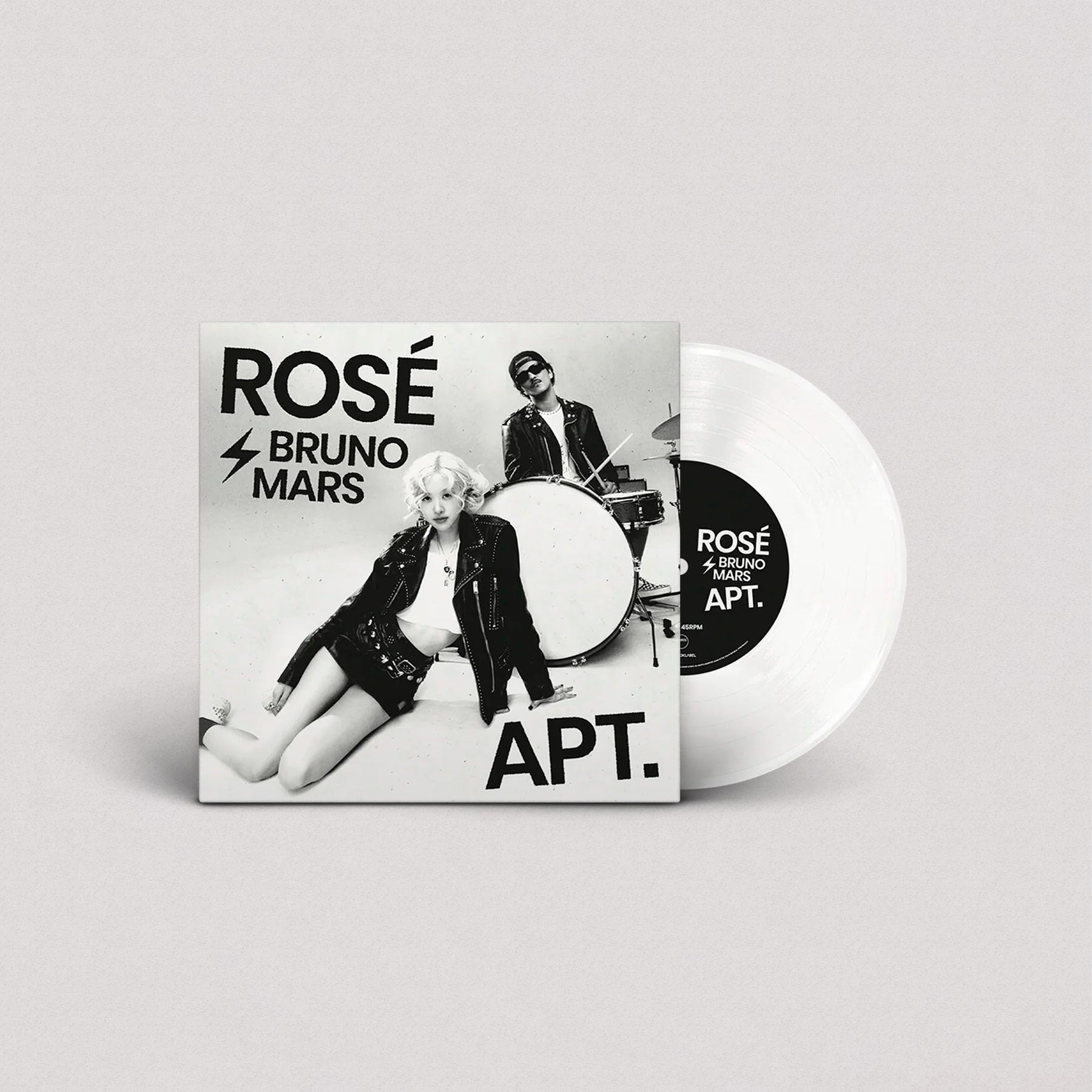 ROSÉ & Bruno Mars - APT. (White, Vinilo 7')