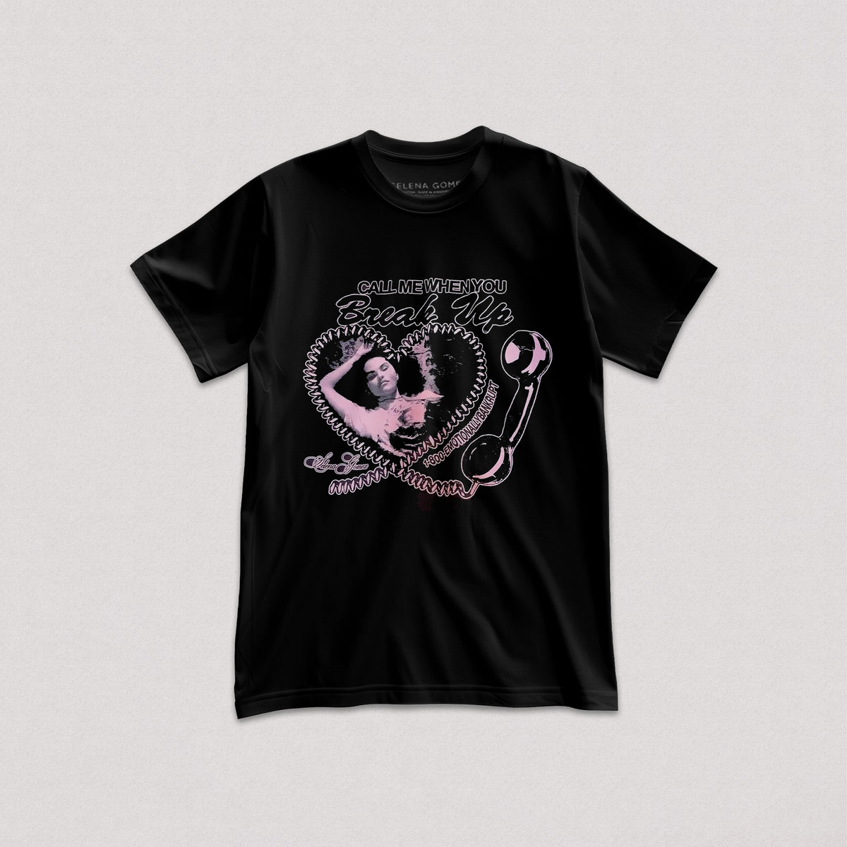 Selena Gomez - Call Me When You Break Up (Mujer T-Shirt)