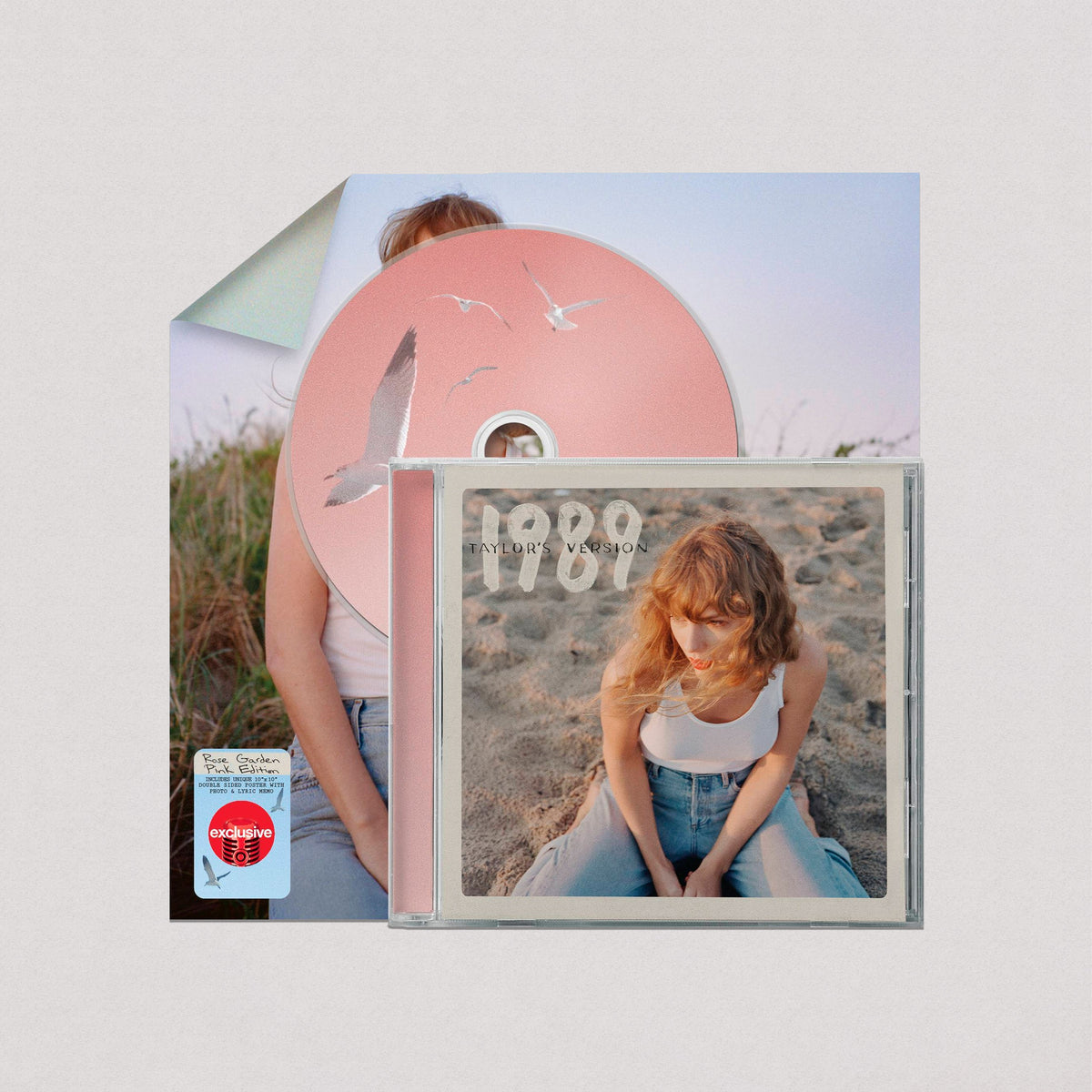 Taylor Swift - 1989 "Taylor's Version" Rose Garden Pink (Target Exclusive, CD)
