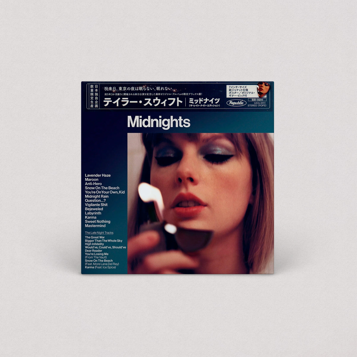 Taylor Swift - Midnights "The Late Night Edition" (Japan Limited Edition, CD)