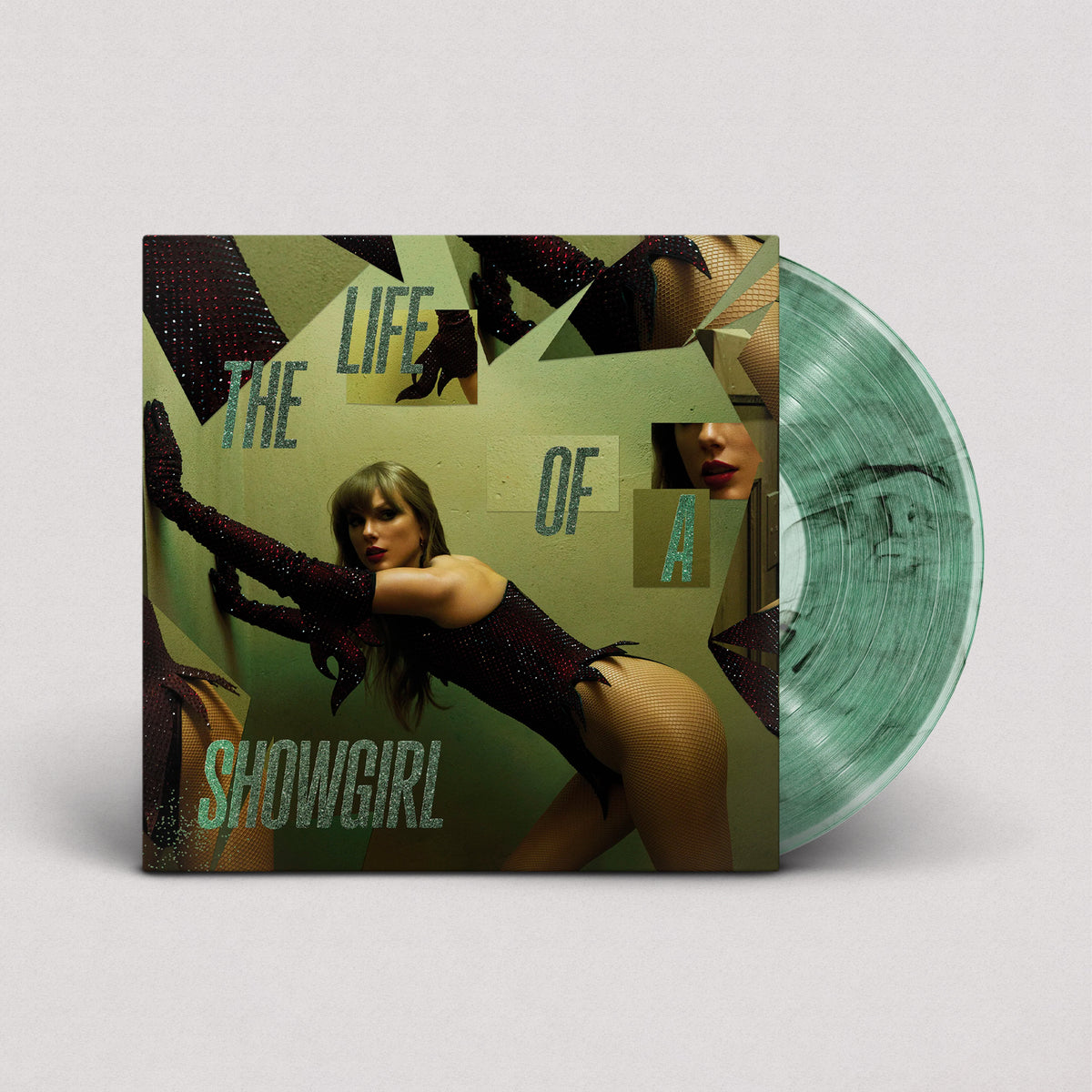Taylor Swift - The Life of a Showgirl: The Shiny Bug Edition (Wintergreen & Onyx Marb, Vinilo)