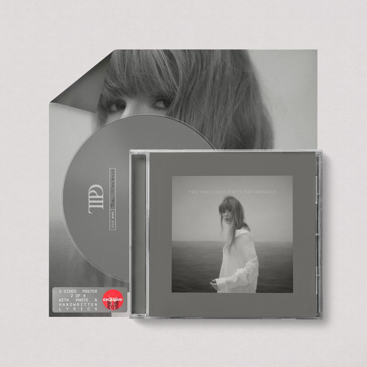 Taylor Swift - The Tortured Poets Department + Bonus Track “The Albatross” (Target Exclusive, CD)