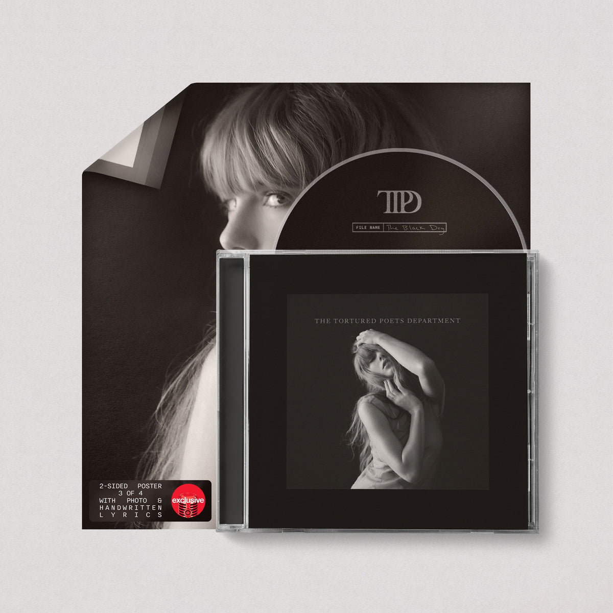 Taylor Swift - The Tortured Poets Department + Bonus Track “The Black Dog” (Target Exclusive, CD)
