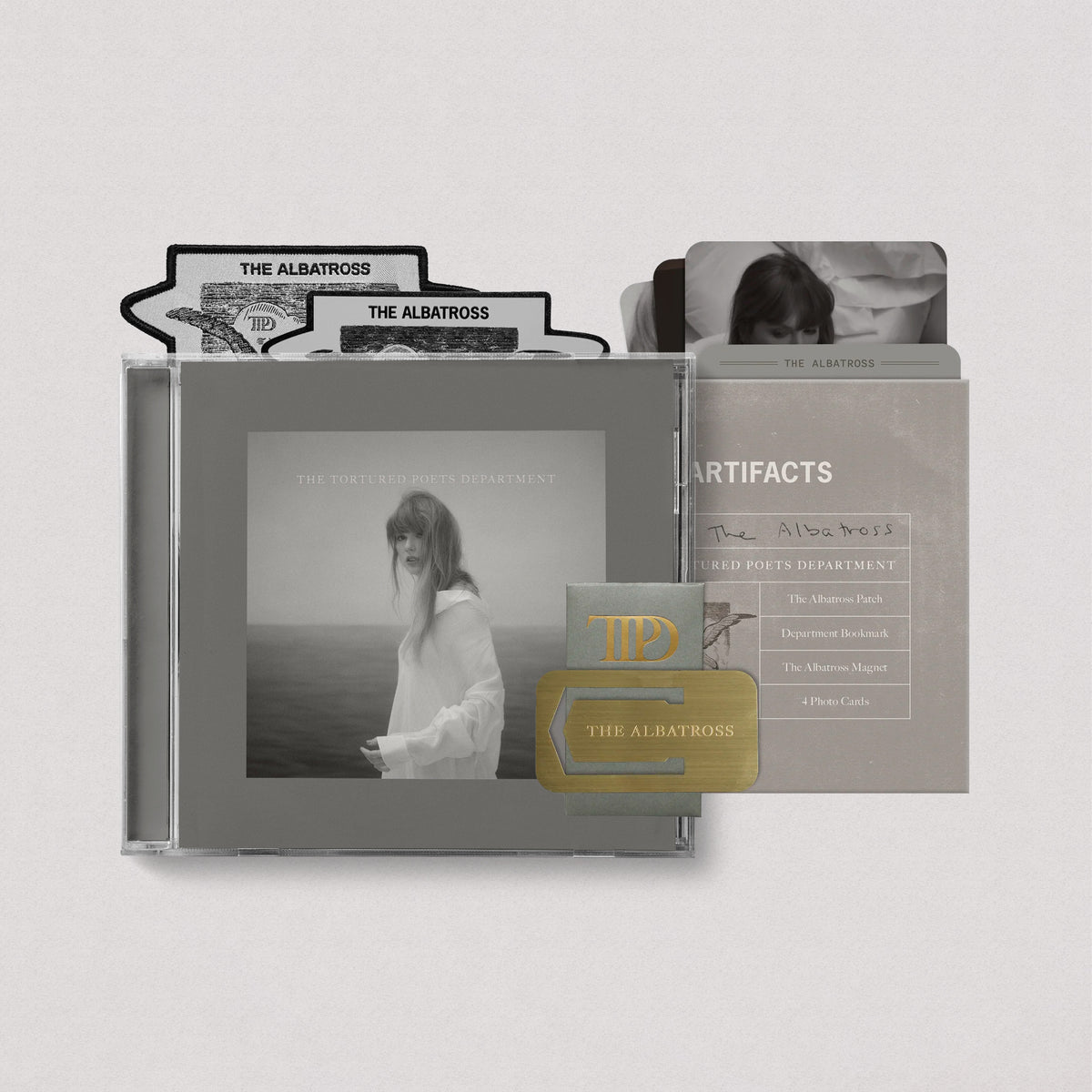 Taylor Swift - The Tortured Poets Department + Bonus Track “The Albatross” (Deluxe Edition, CD)