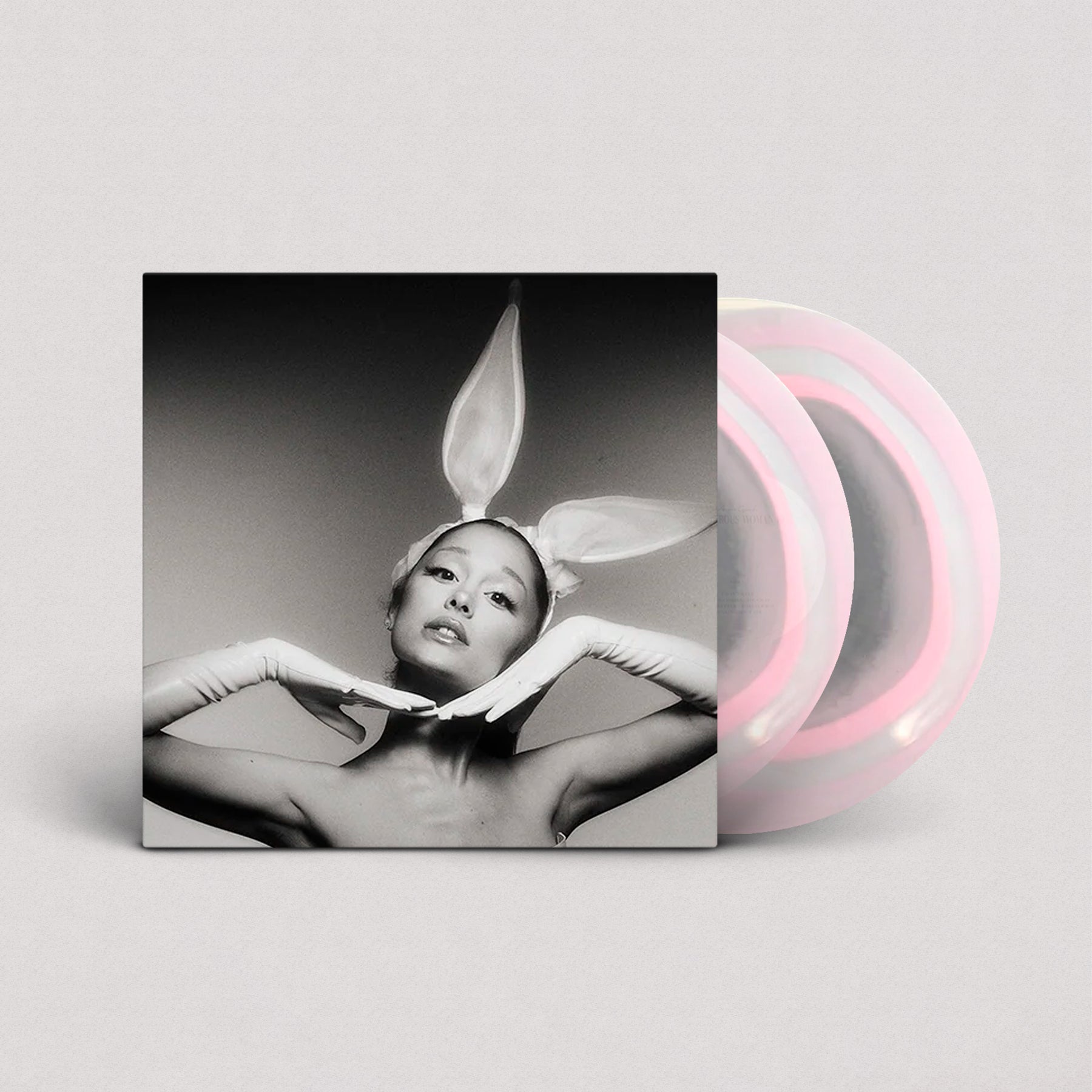 Ariana Grande - Dangerous Woman "Tenth Anniversary Edition" (Pink and Black Clear, Vinilo 2'LP)