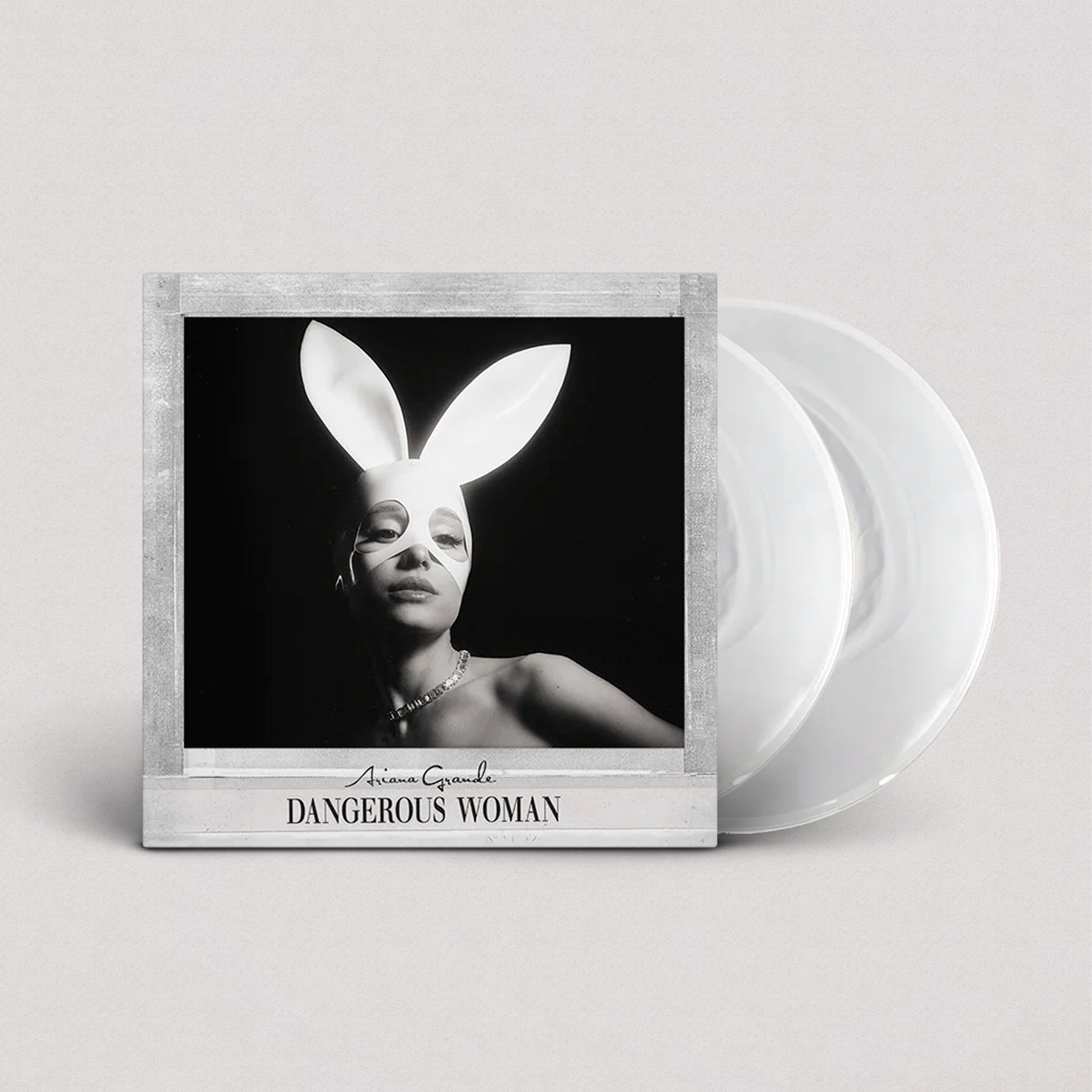 Ariana Grande - Dangerous Woman "Tenth Anniversary Edition" (White and Clear, Vinilo 2'LP)