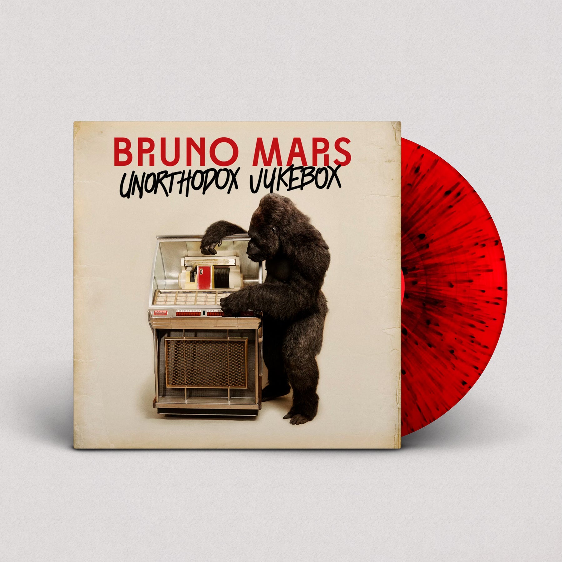 Bruno Mars - Unorthodox Jukebox (Red With Black Splatter, Vinilo)