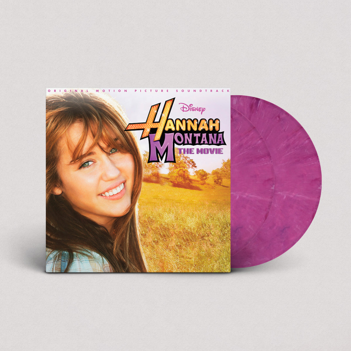 Hannah Montana - The Movie (Original Motion Picture Soundtrack) (Lavender Eco-Mix, Vinilo 2'LP)