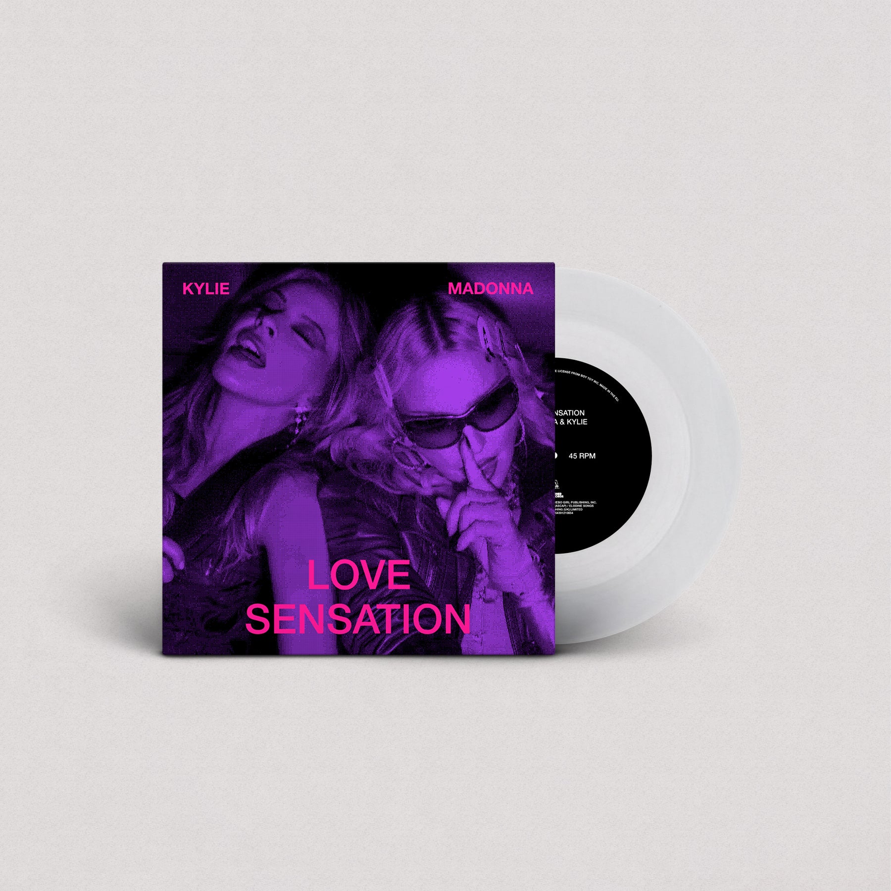 Madonna & Kylie - Love Sensation (Vinilo, 7')
