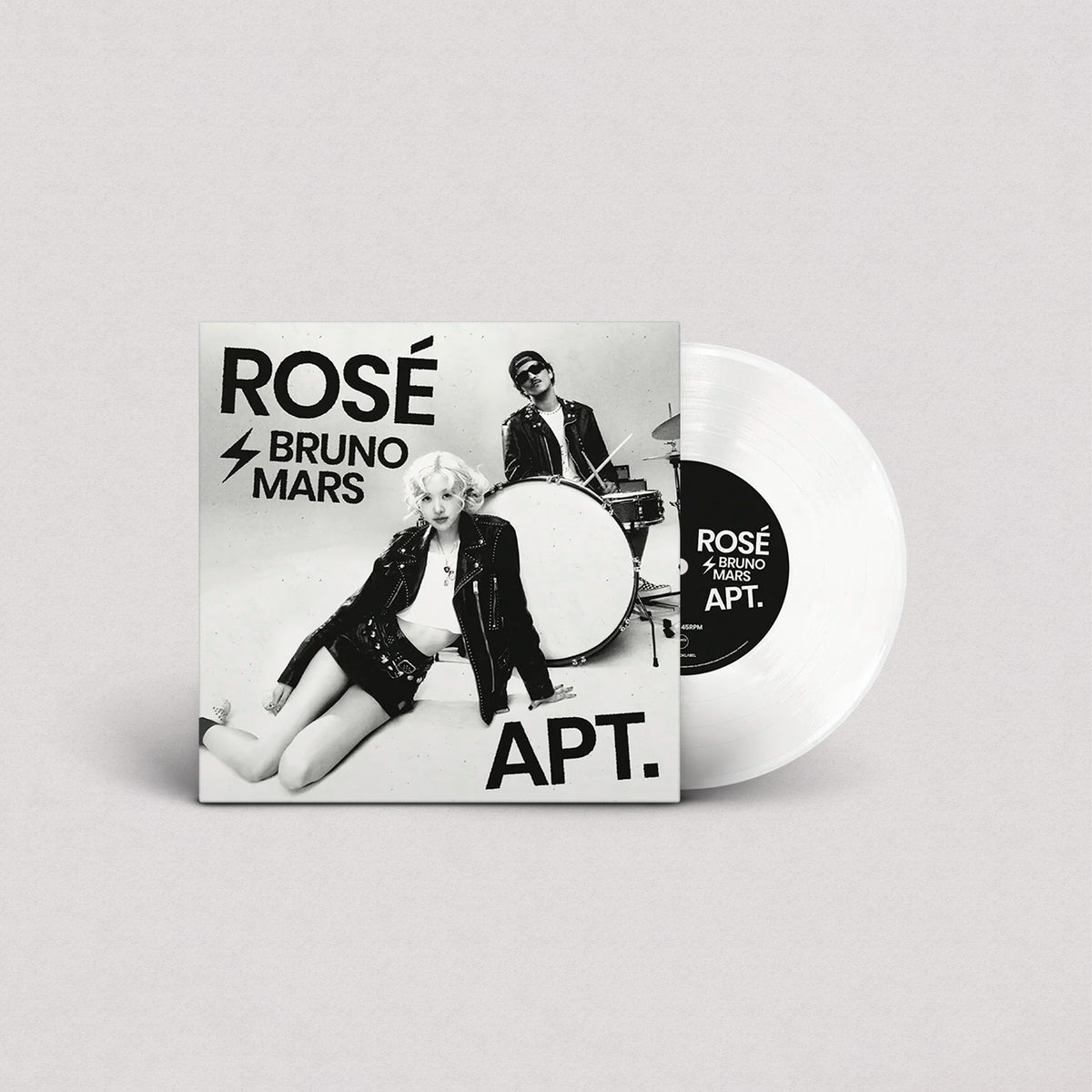 ROSÉ & Bruno Mars - APT. (White, Vinilo 7')