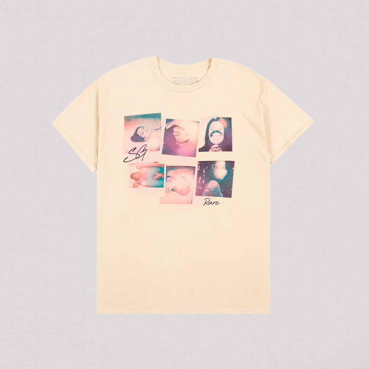 Selena Gomez - Rare Polaroid Tee in Sand (T-Shirt)