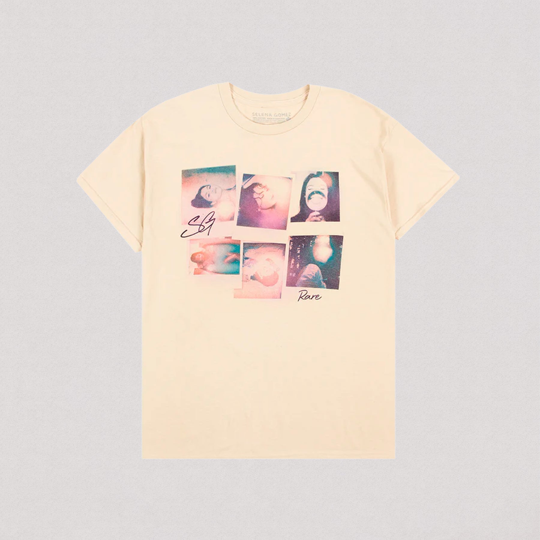 Selena Gomez - Rare Polaroid Tee in Sand (T-Shirt)