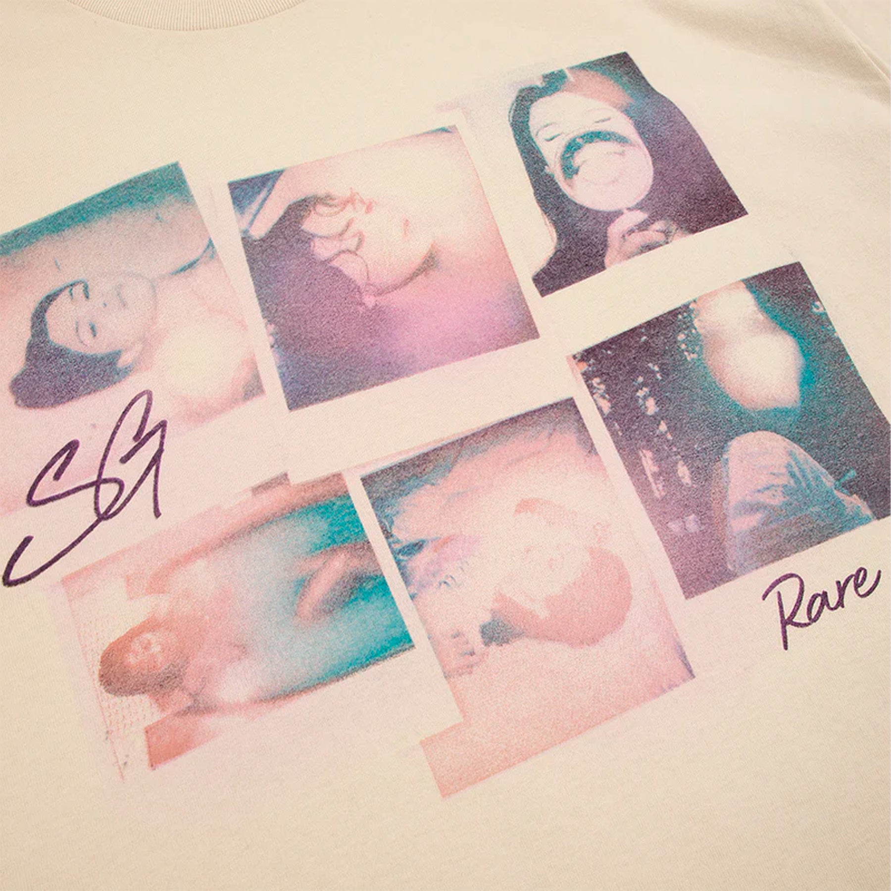 Selena Gomez - Rare Polaroid Tee in Sand (T-Shirt)