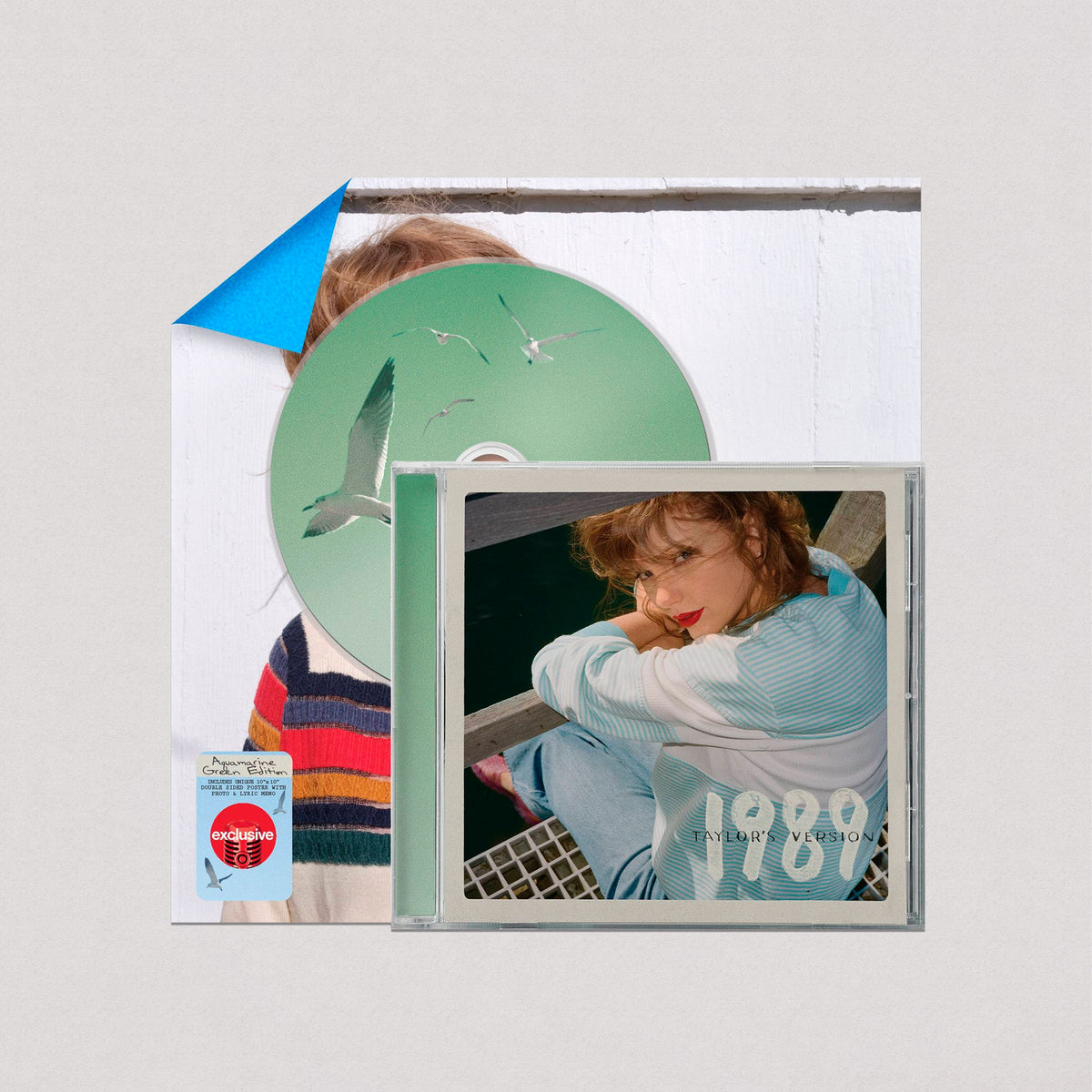 Taylor Swift - 1989 "Taylor's Version" Aquamarine Green (Target Exclusive, CD)