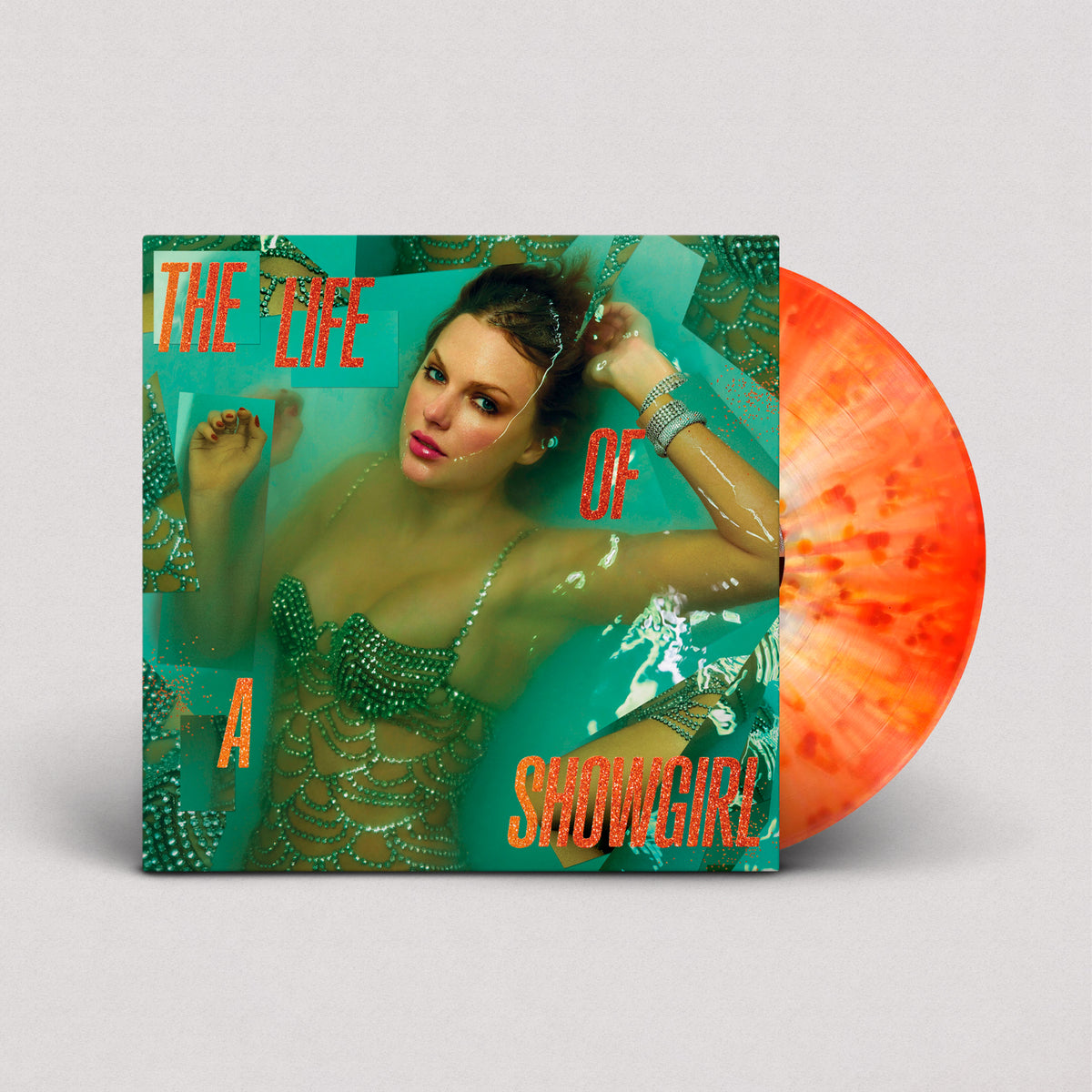 Taylor Swift - The Life Of A Showgirl (Lit My Sky Up Orange Metallic, Vinilo)