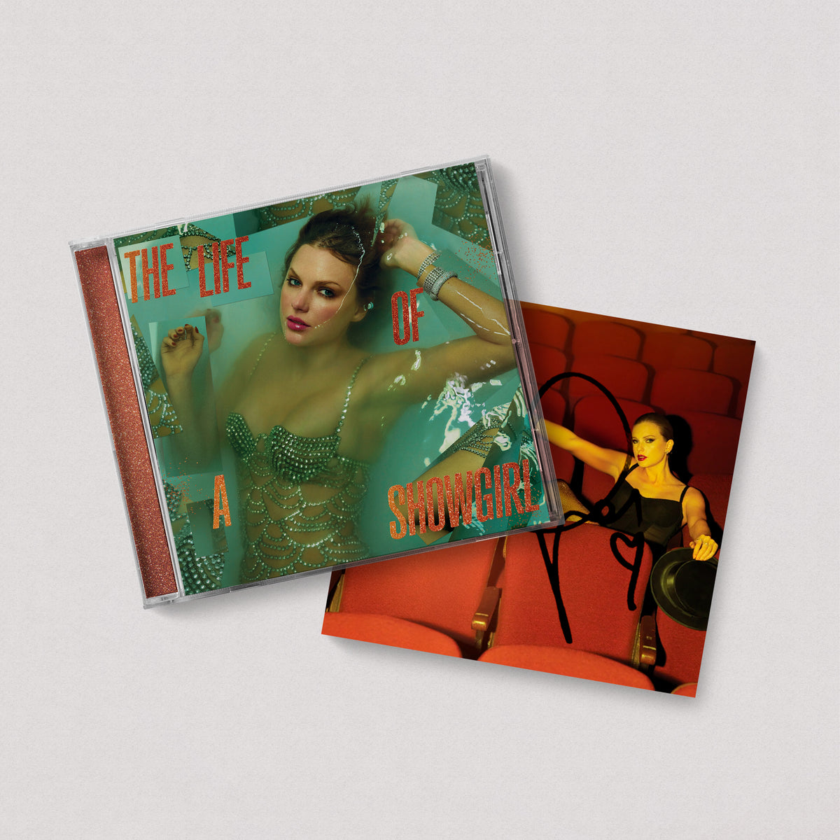 Taylor Swift - The Life of a Showgirl (Autografiado #4, CD)