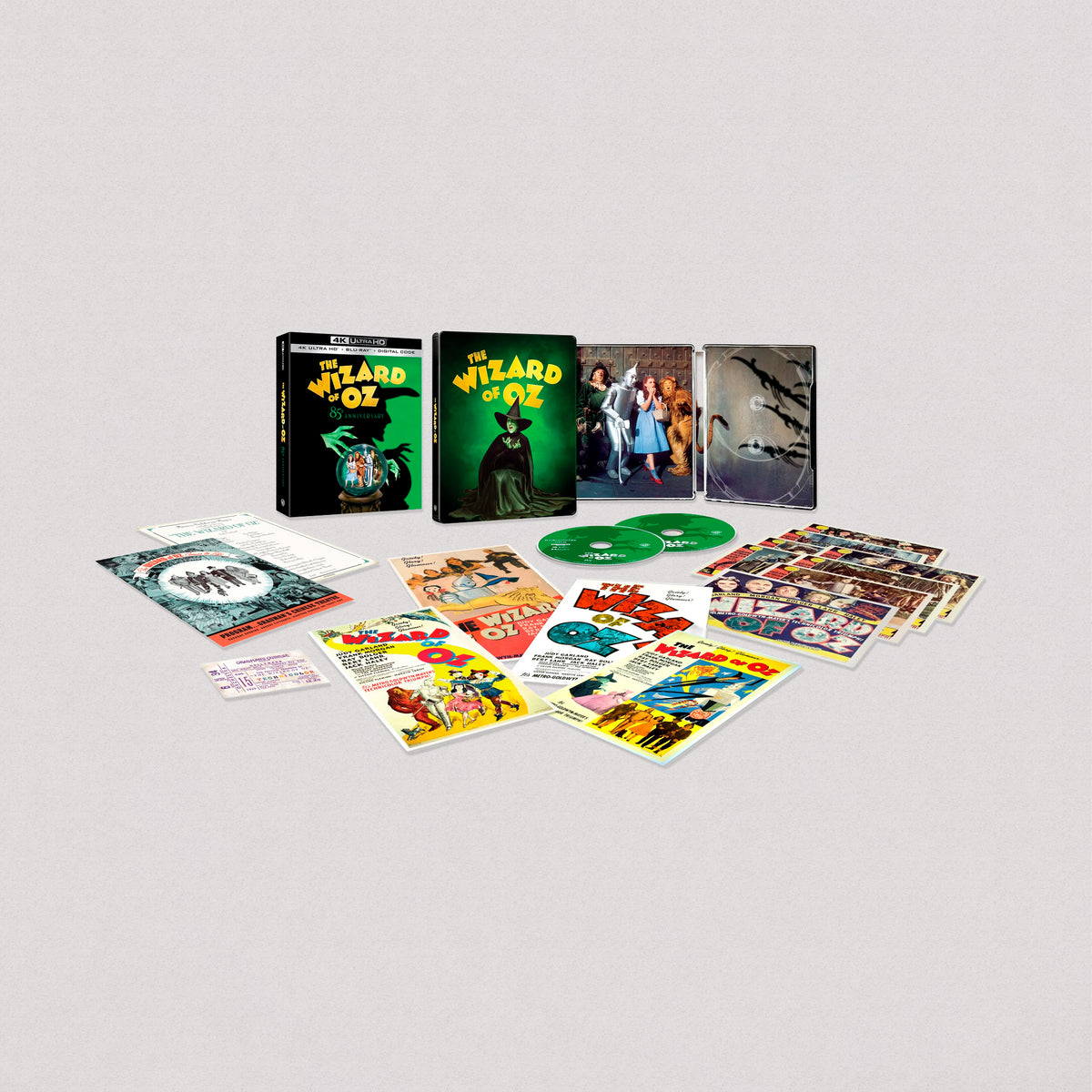 The Wizard of Oz - 85th Anniversary Theater Edition (Limited Edition Steelbook, , 4K Ultra HD/Blu-ray))