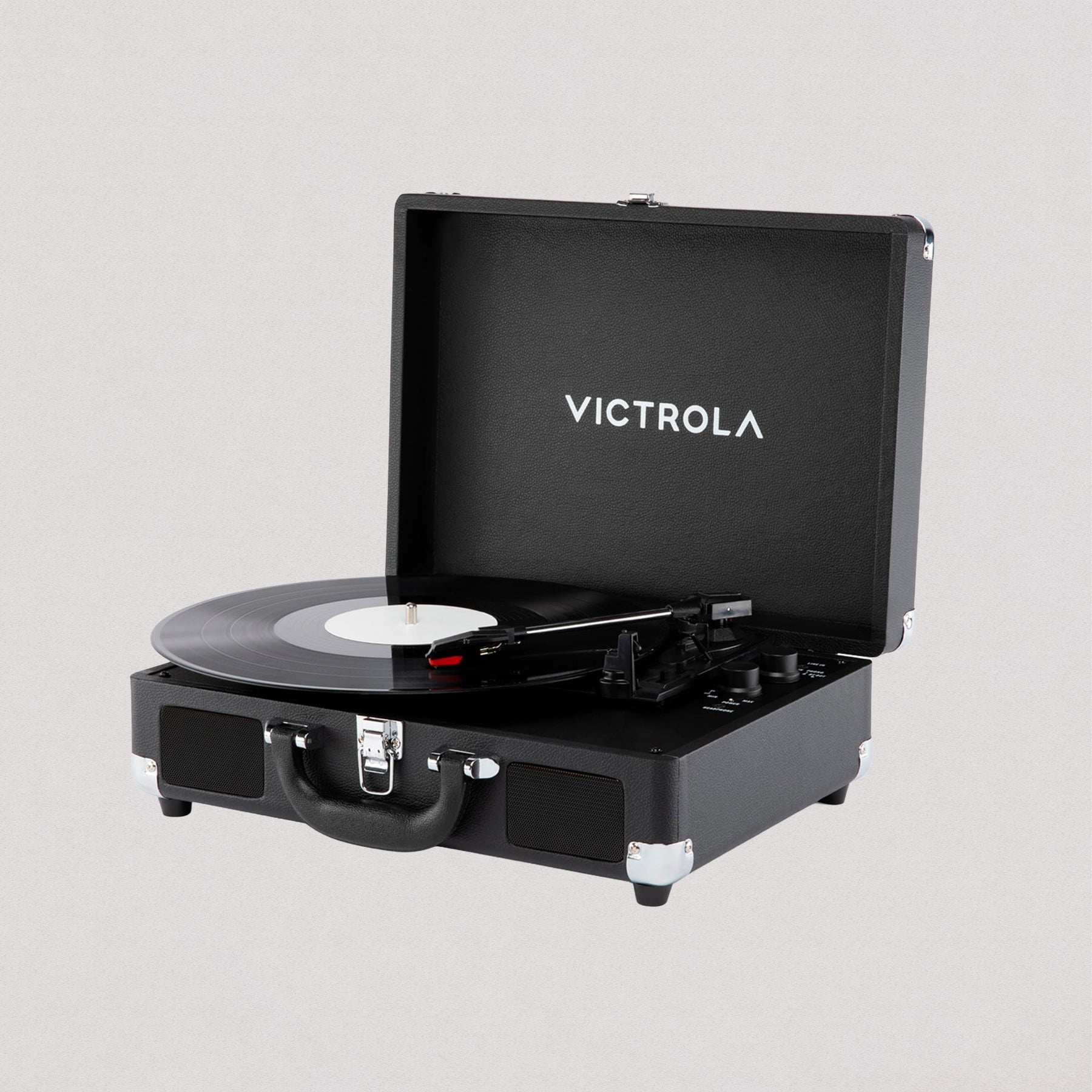 Victrola Journey II 2025 Model - Bluetooth Suitcase Record Player - Built-in Stereo Speakers With Enhanced Bass 3 Speed Turntable Bluetooth Input And Output Rca Headphone Output Victrola Journey II 2025 Model - Bluetooth Suitcase Record Player - Built-in Stereo Speakers With Enhanced Bass 3 Speed Turntable Bluetooth Input And Output Rca Headphone Output