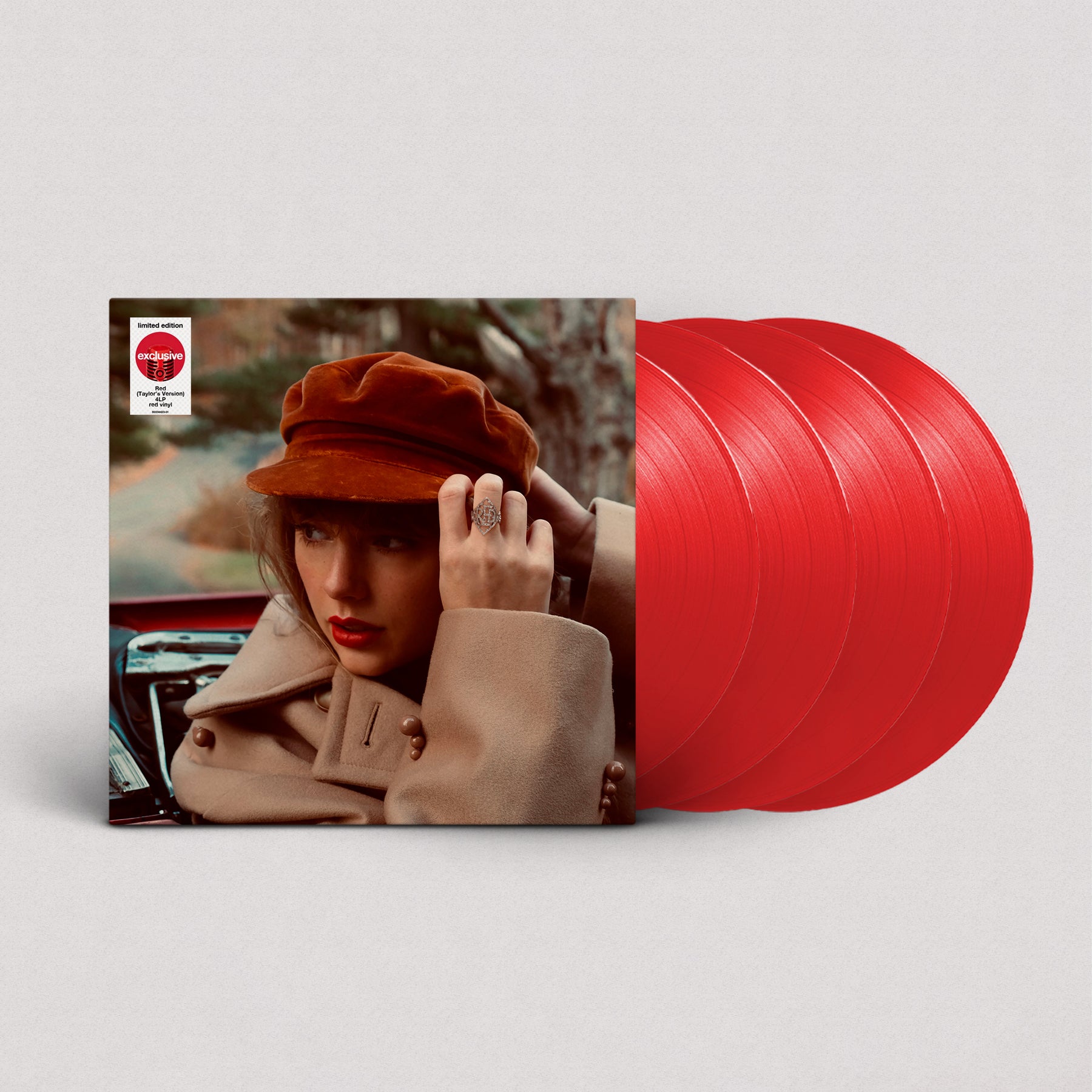 Taylor Swift - Red (Taylor's Version) (4LP) (Target Exclusive, Vinyl)